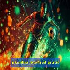 planilha lotofacil gratis